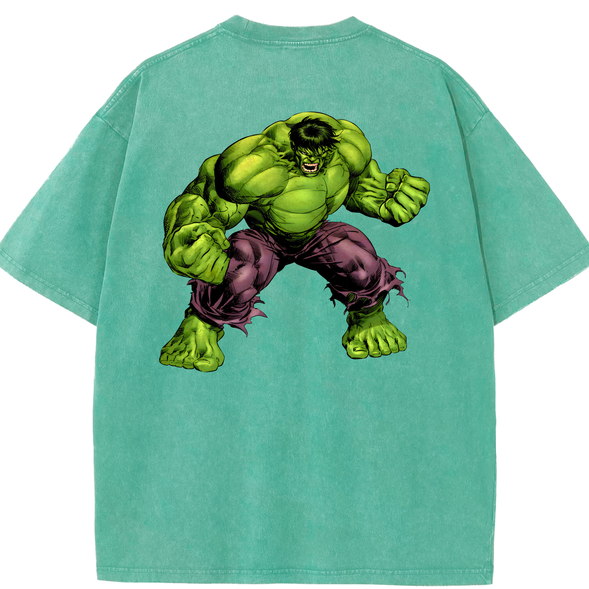 （画像用） アベンジャーズ The Avengers 綿100% ヴィンテージ風 半袖Tシャツ（背面プリント）